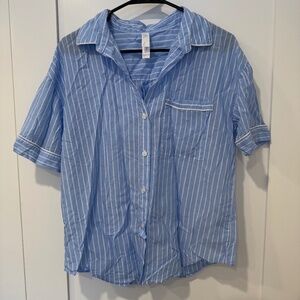 💙stars and above pajama top 🤍